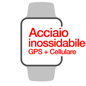 Apple Watch Series 4 (GPS + Cellulare) Acciaio inossidabile