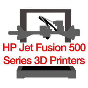 HP Jet Fusion 500 Series 3D Printers